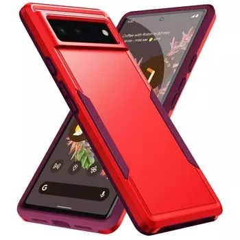 Жесткий защитный чехол с анти-Glard для Google Pixel 6 Pro 6a 7a 7 8 Pro Pixel7 Pixel6, противоударные защитные чехлы для аксессуаров для телефонов for Pixel 6A розовый