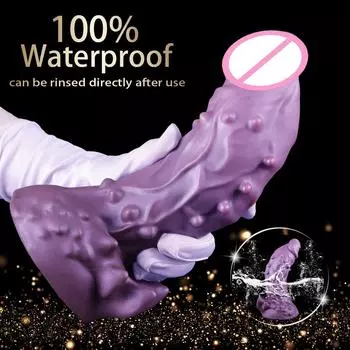 Жестокий пенис в форме головки шипа, мягкий силикон для женщин, фаллоимитатор, выпуклость, легкий климакс, продукт для взрослых, секс S Code