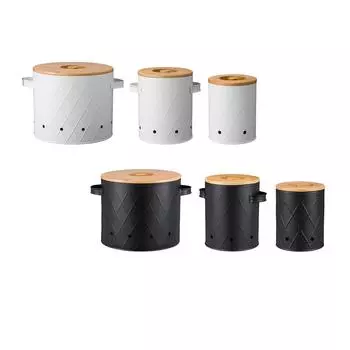 Жестяная банка для хранения картофеля, контейнер для хранения продуктов с крышкой, контейнер для хранения овощей, кухонный контейнер для хранения на прилавке кладовой