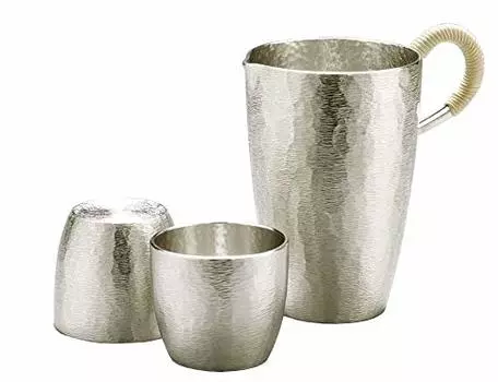 Жестяная посуда из Осаки, жестяная посуда Hatsuse, сделано в Японии, жестяная посуда Chirori Chirori 2 Guinomi &