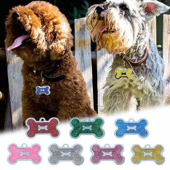 Жетон для собак, подвеска для домашних животных, кошек, собак, ожерелье, подвеска