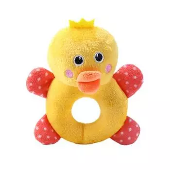 Жевательная игрушка для домашних животных, устойчивая к царапинам игрушка для коренных зубов, эмоциональный комфорт Duck