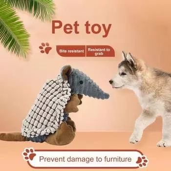 Жевательная игрушка для собак, устойчивая к укусам, полипропиленовая хлопковая начинка, игрушка для собаки, кукла, игрушка в форме мультяшного животного