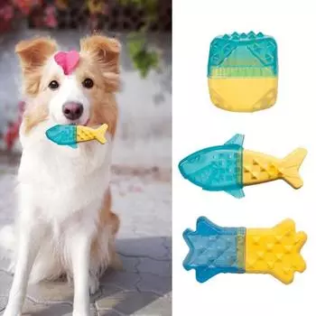 Жевательная игрушка, устойчивая к укусам, для ухода за зубами и снятия беспокойства, агрессивные жевательные конфеты для маленьких и маленьких B