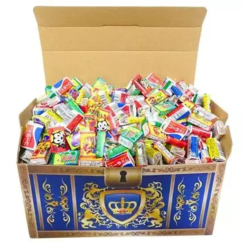 Жевательная резинка 480 штук Марукава Фьюсен жевательная резинка Корис конфета приз приз акция подарок подарок Рождество пикичэмо шкатулка с сокровищами шалфей