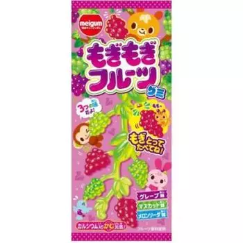 Жевательная резинка Meiji Gum Mogimogi Fruit Gummy 21 г x 12 шт.