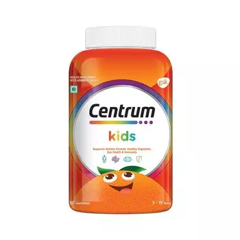 Жевательные конфеты для детей (50 шт, 4,3 г), Kids Gummies, Centrum