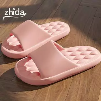 ZHIDA Fashion Men s Summer Ligtweight EVA Indoor Home Sandals Slippers Shoes Women Slippers Outdoor Students Comfortable Slides 36-37 зелёный