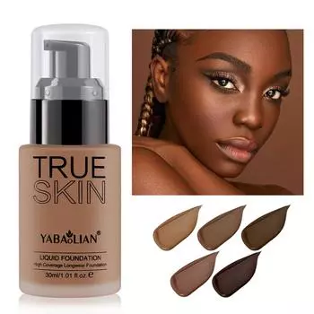 Жидкая основа для макияжа лица Водостойкий консилер Жидкая отбеливающая основа #01
