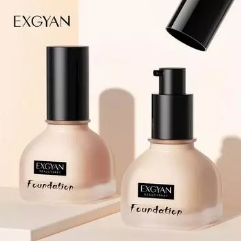 Жидкая основа для макияжа с полным покрытием, водостойкая SPF30, профессиональная основа для макияжа, матовый крем для лица # 01