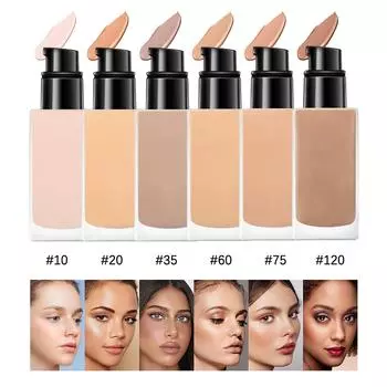 Жидкая основа, натуральный стойкий консилер 30 мл One Size