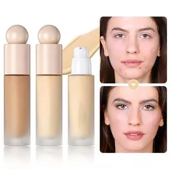 Жидкая основа Питательная естественная основа Увлажняющая гиалуроновая кислота Корректор полного покрытия Макияж лица #2