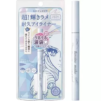 Жидкая подводка для глаз Heroine Make Prime Rich Jewel 10 Lame Liner Brush Tip Extra Fine Brush (Холодная Луна) 0,5мл 0,1мм