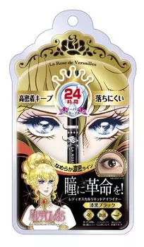 Жидкая подводка для глаз Lady Oscar от Rose of Versailles, цвет черный как смоль