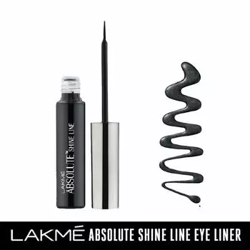 Жидкая подводка для глаз Lakme Absolute Shine, черная, 4,5 мл