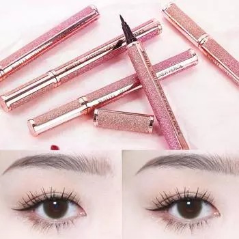 Жидкая подводка для глаз Star Flare водонепроницаема и устойчива к поту, стойкая и не легко обесцвечивается, не вызывает головокружения.