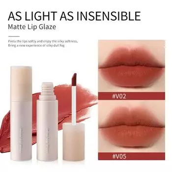 Жидкая помада 2,2 г Увлажняющая помада Долговечное матовое покрытие