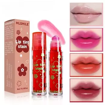 Жидкая помада Ball Dye Lip Liquid с антипригарным покрытием Cup Lip Glaze Easy Color Lipstick 01#