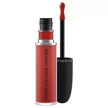 Жидкая помада MAC Powder Kiss, Devoted to Chili, 5 мл, 1 шт.