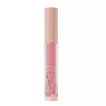 Жидкая помада Nude Red Velvet Lipstick Moisture Smooth Lip Stain Tint 4 цвета антипригарный стаканчик не выцветает стойкий водостойкий блеск для губ помада подарок One Size