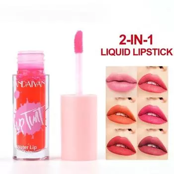 Жидкая помада с оттенком для губ Матовая помада Стойкий невыцветающий макияж для губ
