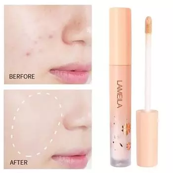 Жидкая тональная основа High Light Concealer Увлажняет и увлажняет Естественная деформация для маскировки пятен от прыщей Черный круг Контроль жирности Стойкий набор макияжа