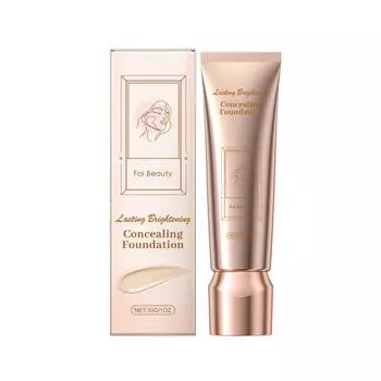 Жидкая тональная основа-консилер Увлажняющая легкая и стойкая без макияжа Освежающая увлажняющая основа для ухода за кожей Увлажняющая жидкая тональная основа 30 мл One Size