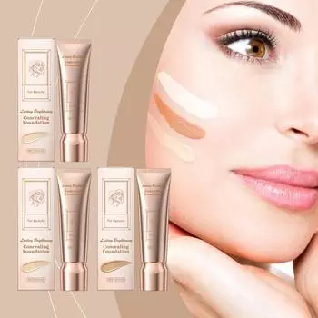 Жидкая тональная основа-консилер, увлажняющая, легкая и стойкая, без макияжа, освежающая, увлажняющая, уход за кожей, увлажняющая жидкая основа 30 мл One Size