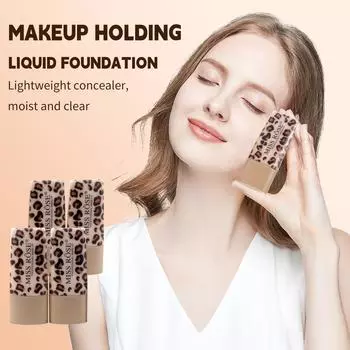 Жидкая тональная основа Miss Rose Silk, водостойкая, легко открывающаяся, долговечная.