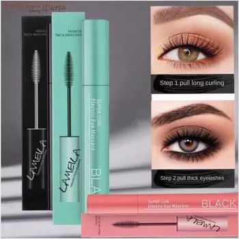 Жидкая водостойкая тушь, доступны три цвета, черная тушь, стойкий 24 часа, естественный завиток, питательная активация, длинная тушь для начинающих, 5D, водостойкая 3#orange