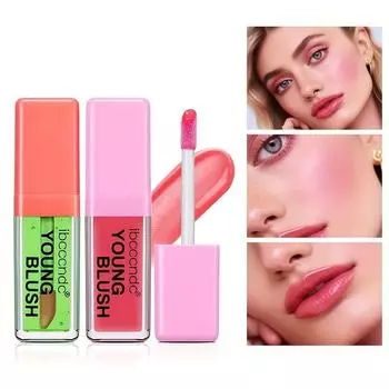 Жидкие румяна, масло, натуральный макияж, удерживающий подсветку, увлажняющие румяна, меняющие цвет, жидкие румяна, которые не так легко расслаиваются