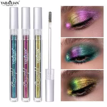 Жидкие тени для век Chameleon, меняющие цвет, 8 цветов, сияющие тени для век, медовый оттенок