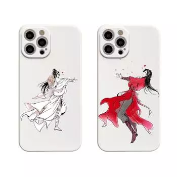 Жидкий чехол для телефона Heaven Officials Blessing Straight Edge для Apple iPhone 14 11 12 13 Pro Max Mini X XS XR 7 8 Plus SE2 iPhone 14Pro Max