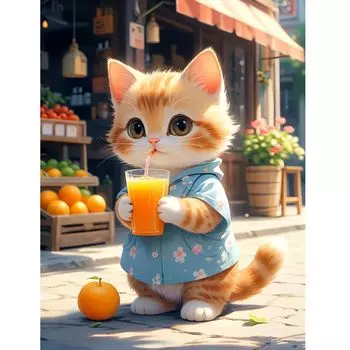 Жидкий дракон, алмазное искусство, кошка, 5D мозаика, алмазный бисер, набор для рисования, набор для рисования, набор для алмазной живописи, полный набор для рисования, набор для рисования, животное, сделай сам/сделай сам