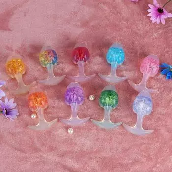 Жидкий силикон Кристалл Анальные пробки Sm Игрушки Игрушки для флирта Вестибулярный мастурбатор Секс-игрушки Эротические товары