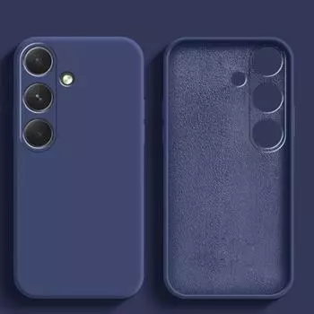 Жидкий силиконовый чехол для Samsung Galaxy A15 4G A 15 A15 5G Жидкий силиконовый чехол, глобальная версия, защитный чехол для камеры всего тела, силиконовый чехол Samsung Galaxy A15 темно-красного