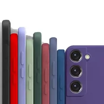 Жидкий силиконовый чехол для Samsung Galaxy S21 Plus S21 Ultra Cover For S21 белый