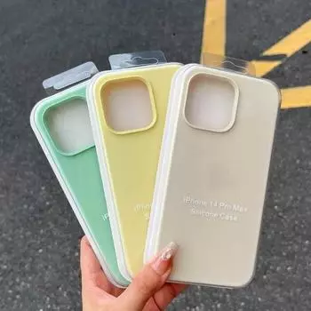 Жидкий силиконовый чехол для телефона iPhone 11 12 14 13 15 16 Pro Max для Apple Чехлы для iPhone 12 13 15 16 Plus Полное покрытие iPhone 8 Plus