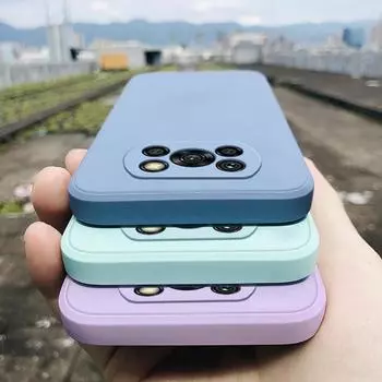 Жидкий силиконовый чехол для телефона Xiaomi Redmi Note 9 11S Mi 9T 10T 11i 11T 12T 10 12 11 Lite 5G Poco F3 X3 NFC Pro Redmi 10 чёрный