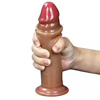 Жидкий силиконовый мягкий фаллоимитатор крайней плоти, женский мастурбатор, секс-игрушки для взрослых, фистинг, анальная пробка, реалистичный пенис, большой член 16cm