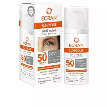 Жидкий солнцезащитный крем Ecran Sunnique 50 мл SPF 50+