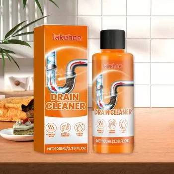 Жидкое средство для удаления и очистки канализационных засоров, для туалетов, раковин, ванн Septic Safe 100 мл One Size