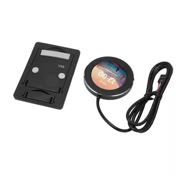 Жидкокристаллический экран для жидкого охладителя 2,1 дюйма IPS круглый 480x480 с регулируемой яркостью многофункциональный экран для жидкого охладителя