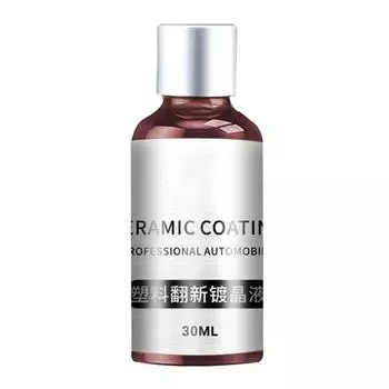 Жидкокристаллический автомобильный воск 30 мл средство для обновления автомобильного покрытия восстановленное покрытие для улучшения блеска приборной панели и автомобиля CHINA