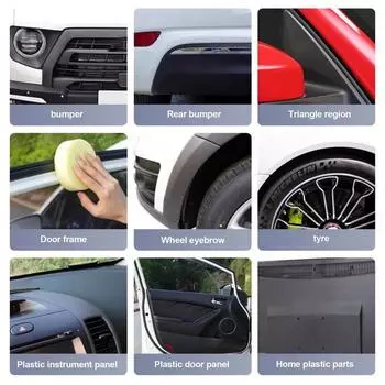 Жидкокристаллический автомобильный воск 30 мл средство для обновления автомобильного покрытия восстановленное покрытие для улучшения блеска приборной панели и автомобиля CHINA