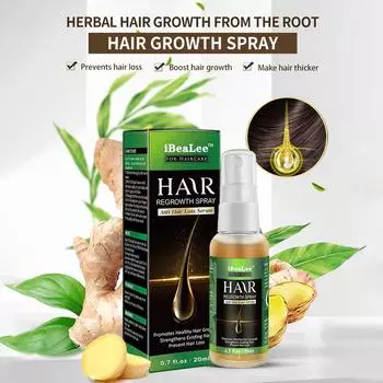 Жидкость для питания волос, растительное имбирь, эфирное масло для волос, масло для ухода за волосами для мужчин и женщин