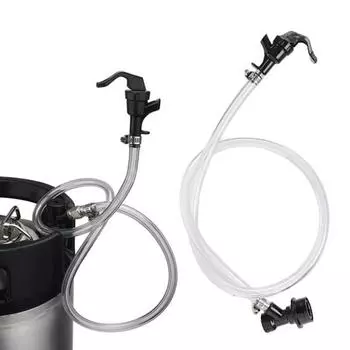 Жидкость для пивной линии с шаровым замком 45001 дюймов для сборочного комплекта для домашнего приготовления чёрный