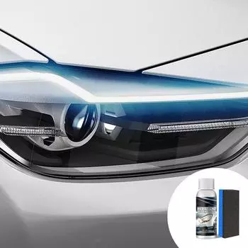 Жидкость для ремонта автомобильных фар 50 мл Набор для очистки и восстановления фар Жидкость для восстановления и защиты автомобильных фар CHINA