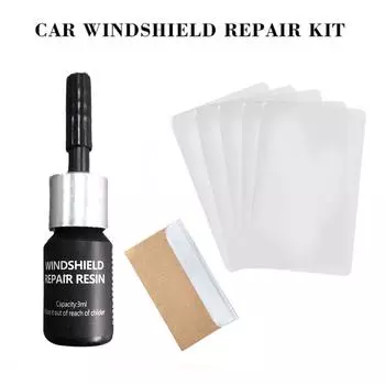 Жидкость для ремонта трещин на лобовом стекле, смола для ремонта автомобильных окон, аксессуары для автомобильных лобовых стекол, жидкость для восстановления трещин и царапин L4Q7