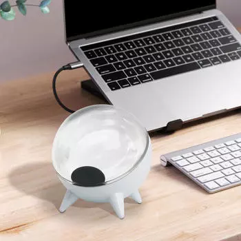 Жидкостная лампа, украшение в виде танцующей пары, музыкальный дисплей, декоративная ферромагнитная жидкость для танца в спальне белый